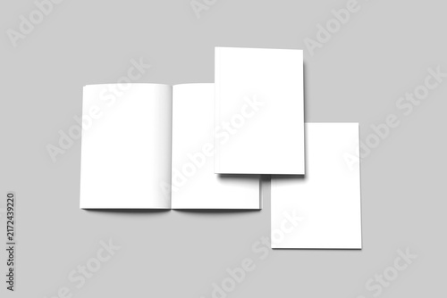 Blank A4 Magazine White