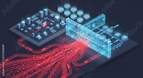 Data Center Protected from DDoS Attack by Active Defense Barrier