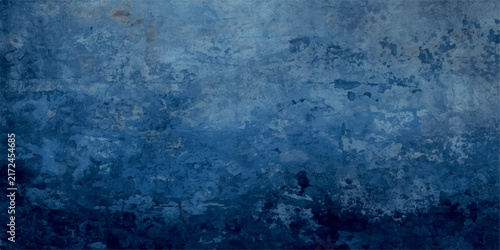 Фотография Deep Blue Textured Grunge Backdrop a distressed, weathered textured backdrop in deep, moody blues, exhibiting subtle variations in tone and a hint of grimy distress