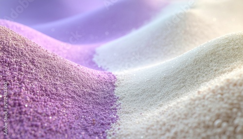 Purple Fabric Texture Background with Soft Wool Material and Spa Wellness Concept