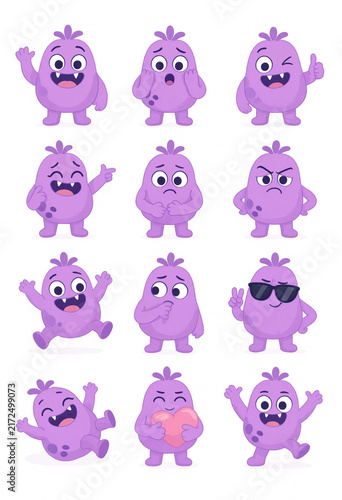 set of funny cartoon people
 cartoon, boy, child, vector, people, kid, icon, illustration, set, character, face, children, girls, group, person, funny, smile