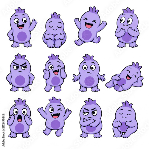 set of funny cartoon people
 cartoon, boy, child, vector, people, kid, icon, illustration, set, character, face, children, girls, group, person, funny, smile