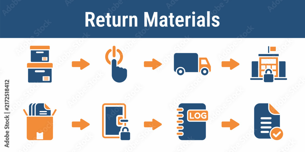 Fototapeta premium Election Night Materials Return Flow