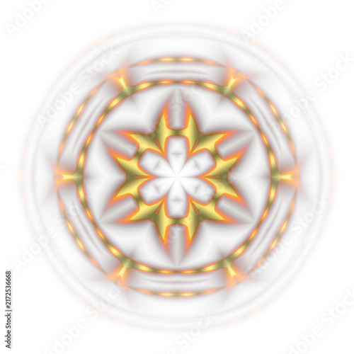 abstract background with round shapes