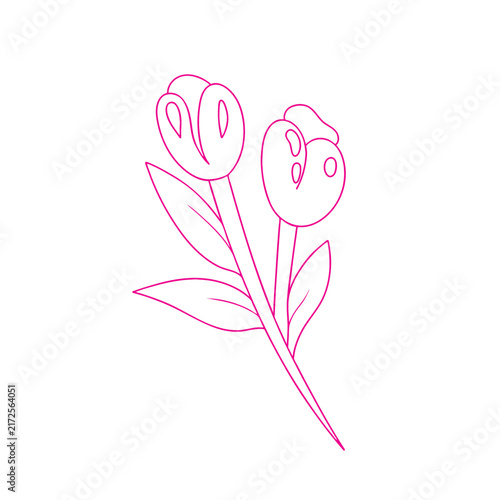 Coloring flowers