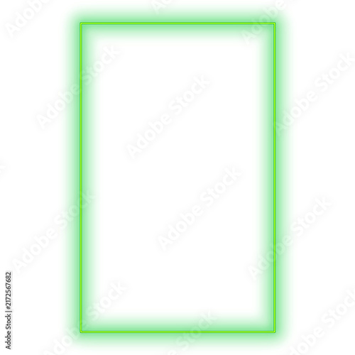 green picture frame