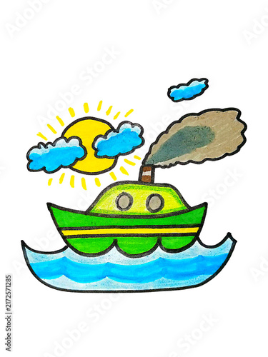 Fotografie seagoing boat