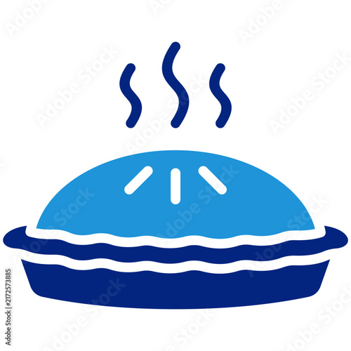 Tapety artystyczne Apple Pie Icon Element For Design