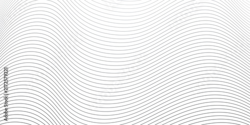 Abstract vector wave line template. swoosh speed line music and science technology vector flow background . Wave Swirl, frequency sound wave, twisted curve .	
