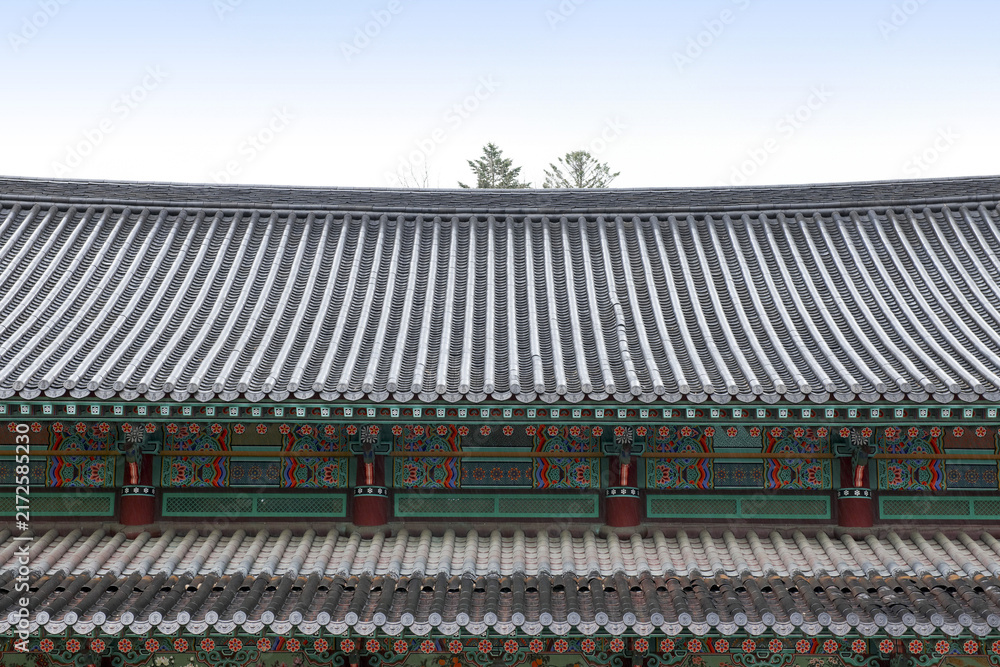 Fototapeta premium 월정사,오대산,평창군,강원도