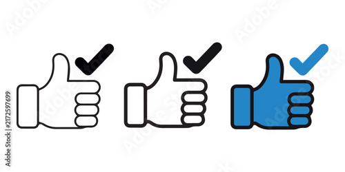 Thumbs up icon. Thumbs Up Vector Icon. Thumbs up hand gesture silhouette. Thumbs Up Approval Icon Set – Like, Positive Feedback and Confirmation Vector Illustration. thumbs up continuous one line draw
