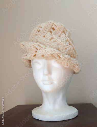 woven wool hat