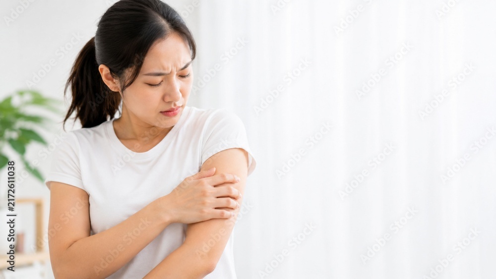 Naklejka premium Arm pain
