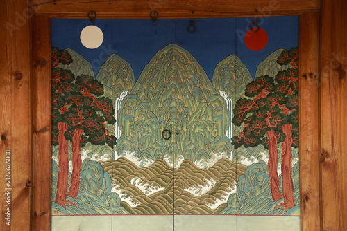 Fototapeta 경복궁,종로구,서울