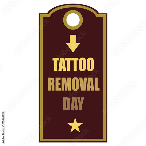 Tattoo Removal Day tag