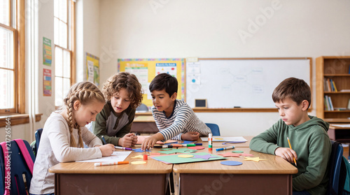 Excluded child during group project