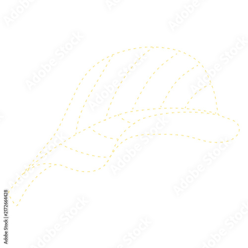 vector illustration tracing leaf for children 