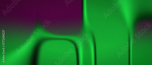 Foto Abstract glowing green digital texture with light effects.