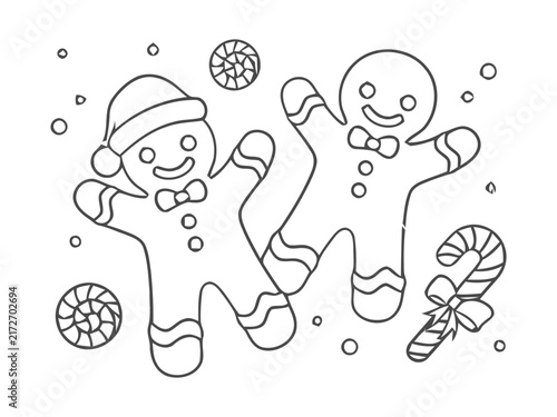 Cute Doll Vector Illustration with Decorative Details