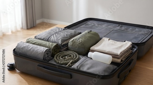 Compact Travel Laundry Organization Kit with Packing Cubes, Reusable Laundry Bags, Folding Clothesline and Travel Accessories for Efficient Packing, Clothing Care and Organized Trips for global buyers