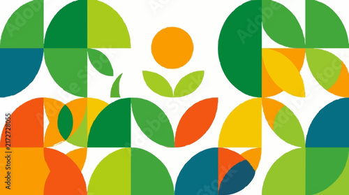 seamless pattern with leaves