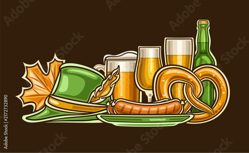Vector illustration for Oktoberfest