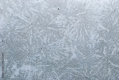 Frozen Ice Texture Background with Snow Covered Glass Surface, Rough Winter Wall Pattern and Cold Gray Abstract Backdrop for Seasonal Design and Christmas Wallpaper