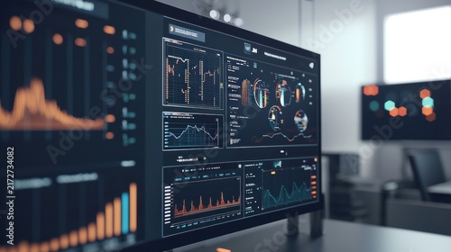 Business data screen