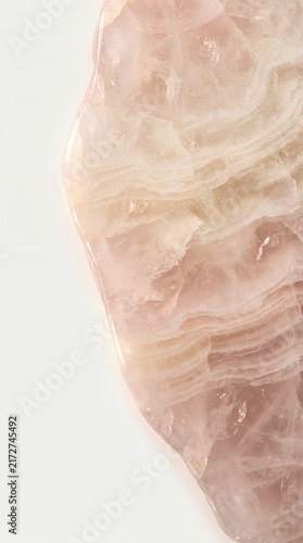 Vertical Soft Rose Quartz Fluid Surface Abstract Luxury Background