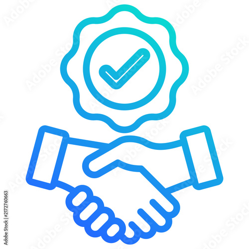 Quadro su tela Trustworthiness Icon