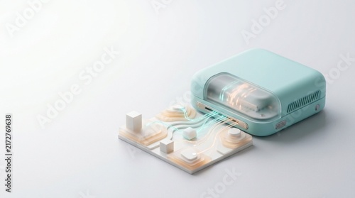 Portable medical device for health monitoring and diagnostics
