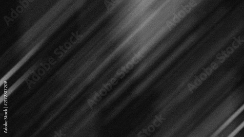 Foto Diagonal streaks blur motion across dark grayscale space