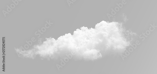 smoke cloud with soft foggy edges isolated on black, realistic billowing vapor element