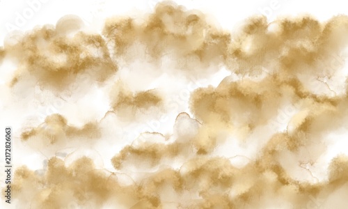Golden background 
abstract background with clouds
Golden cloud on transparent background 