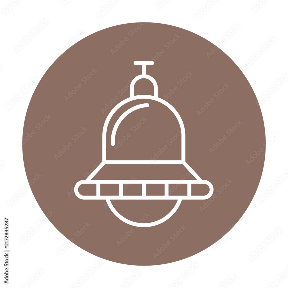 Fototapeta premium Ring Bell Vector Icon