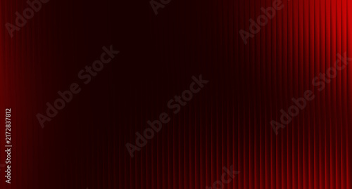 Abstract red background with vertical lines and dark gradient texture for digital design