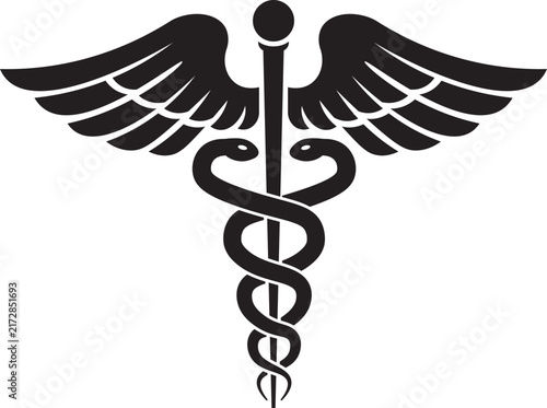 Konstfotografi caduceus medical symbol |Nursing symbol