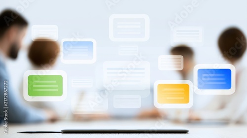 document collaboration platform business team members working together on shared digital documents, comments, revision history, task assignments