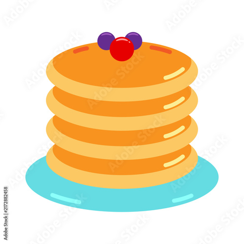 Pancake Illustration