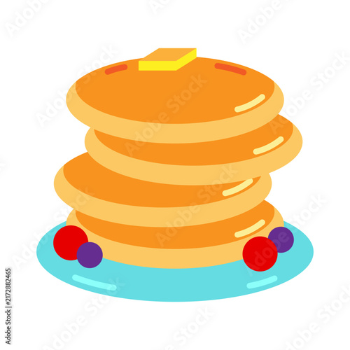 Pancake Illustration