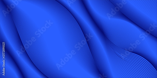 Abstract Technology blue curve, Modern tech banner, corporate business concept, hi-tech abstract background  for presentation business or tech event poster EPS 10