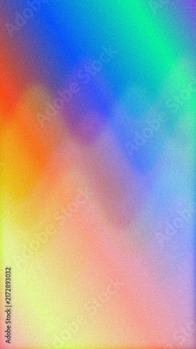Rainbow colorful gradient grain texture dynamic illustration