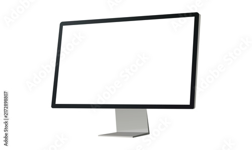 Modern Monitor Mockup. 