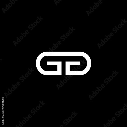 Letter GG Logo Design. G and G Icon Vector Illustration 