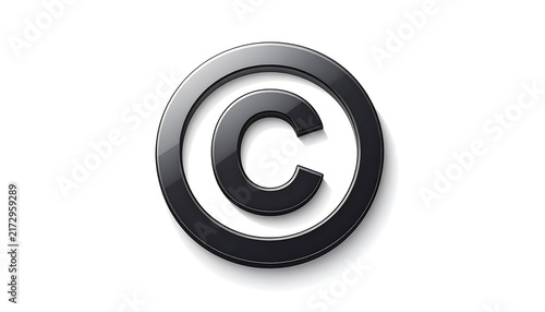 Minimalist black circular logo on white background.
