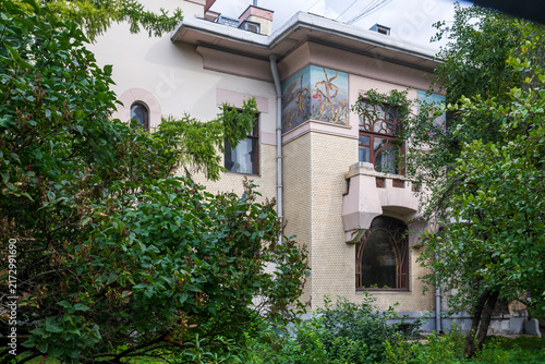 Photography Moscow, Russia  The Ryabushinsky House, an architectural masterpiece of Russian Art Nouveau built in 1900–1903 by Fyodor Schechtel
