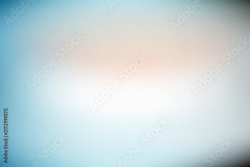 Принти на полотні Abstract soft light gradient with subtle grainy texture and light blue and peach