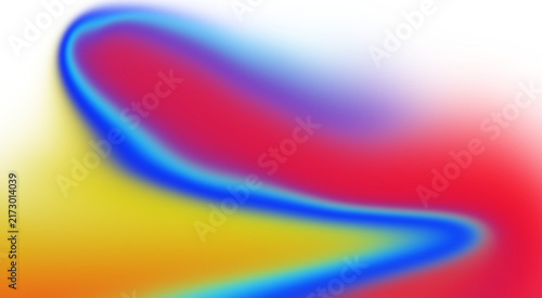 Foto Abstract Wave, Colorful Gradient Background, Dynamic Fluid Art Design, Modern Gr