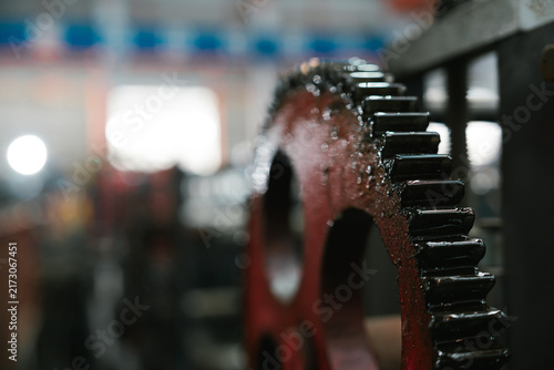 Fotografía Industrial concepts machinery industry in factories produce focused and powerful