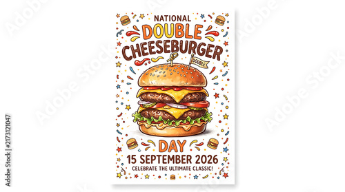 NATIONAL DOUBLE CHEESEBURGER DAY